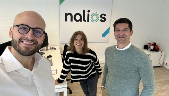 Camille Demolder et Nils Van Oosten, Co-fondateurs de Nalios Flandre