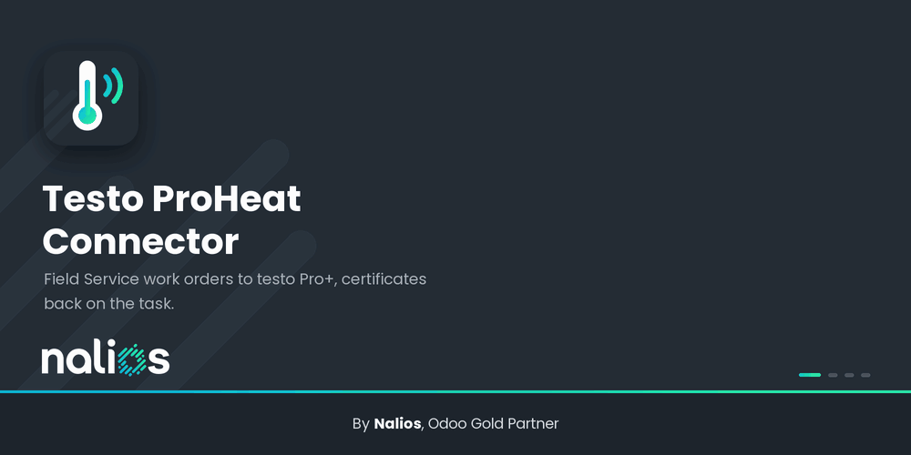 Connecteur Testo ProHeat pour Services sur site