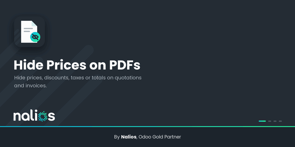 Masquer les prix sur les devis & factures (PDF)
