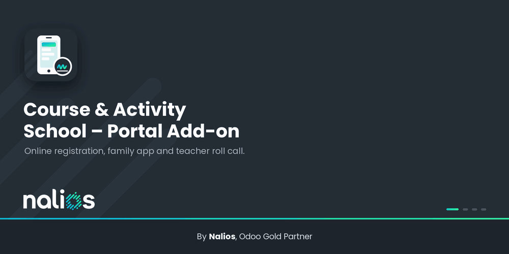 Gestion d’écoles de cours & d’activités – Add-on Portail